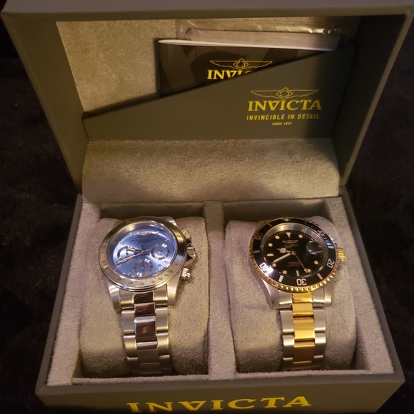 divers and tachymeter Invicta watches